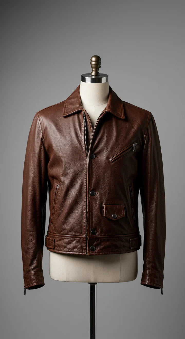 Men's Brown Leather Jackets