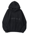 fear of god essentials hoodie black​
