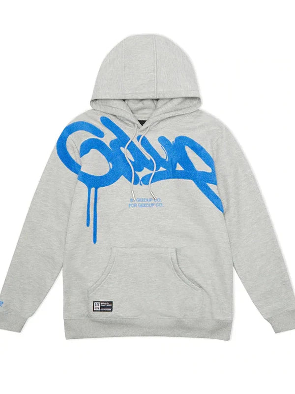 blue and grey geedup hoodie​