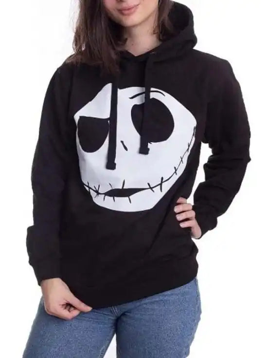 Front view of the Jack Skellington Hoodie