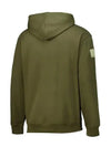 Back view of the WWE Monday Night Raw CM Punk Hoodie Green