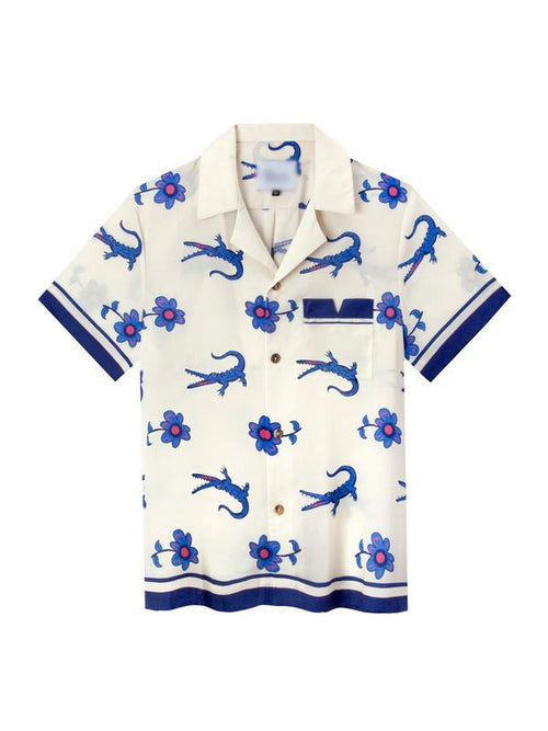 White Lotus Alligator Shirt