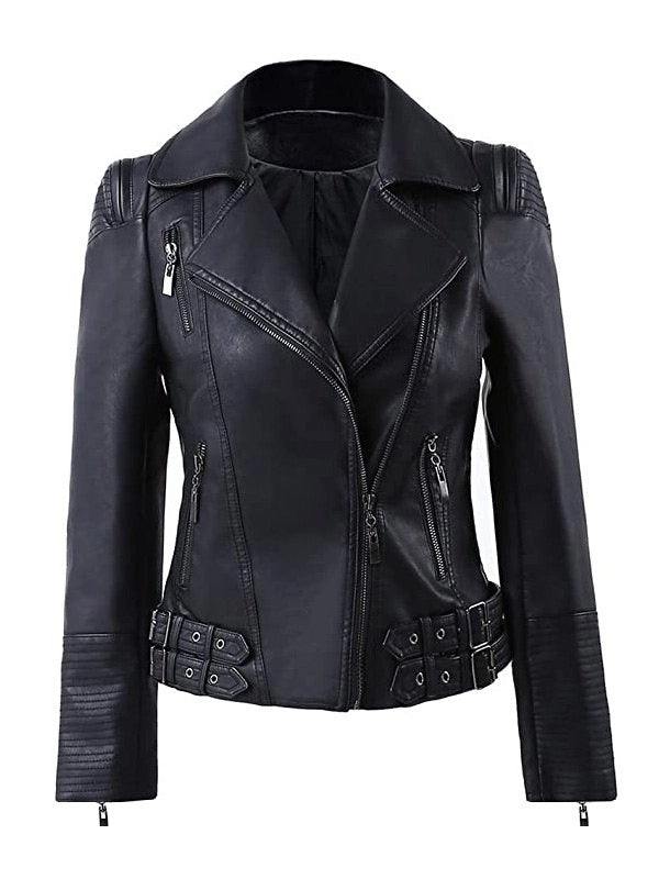 Women's Black Leather Jackets