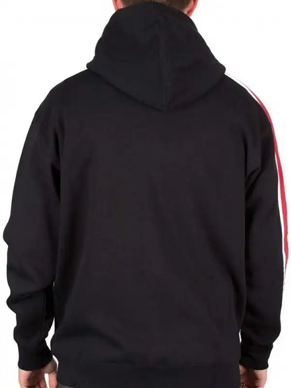 Back view of the Mass Effect N7 Hoodie