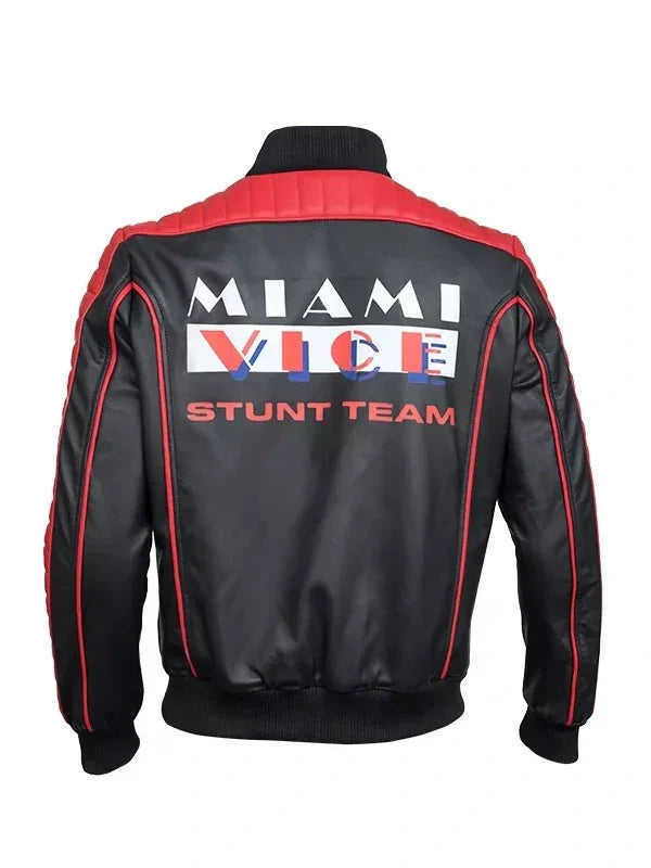 miami vice stunt team jacket back view