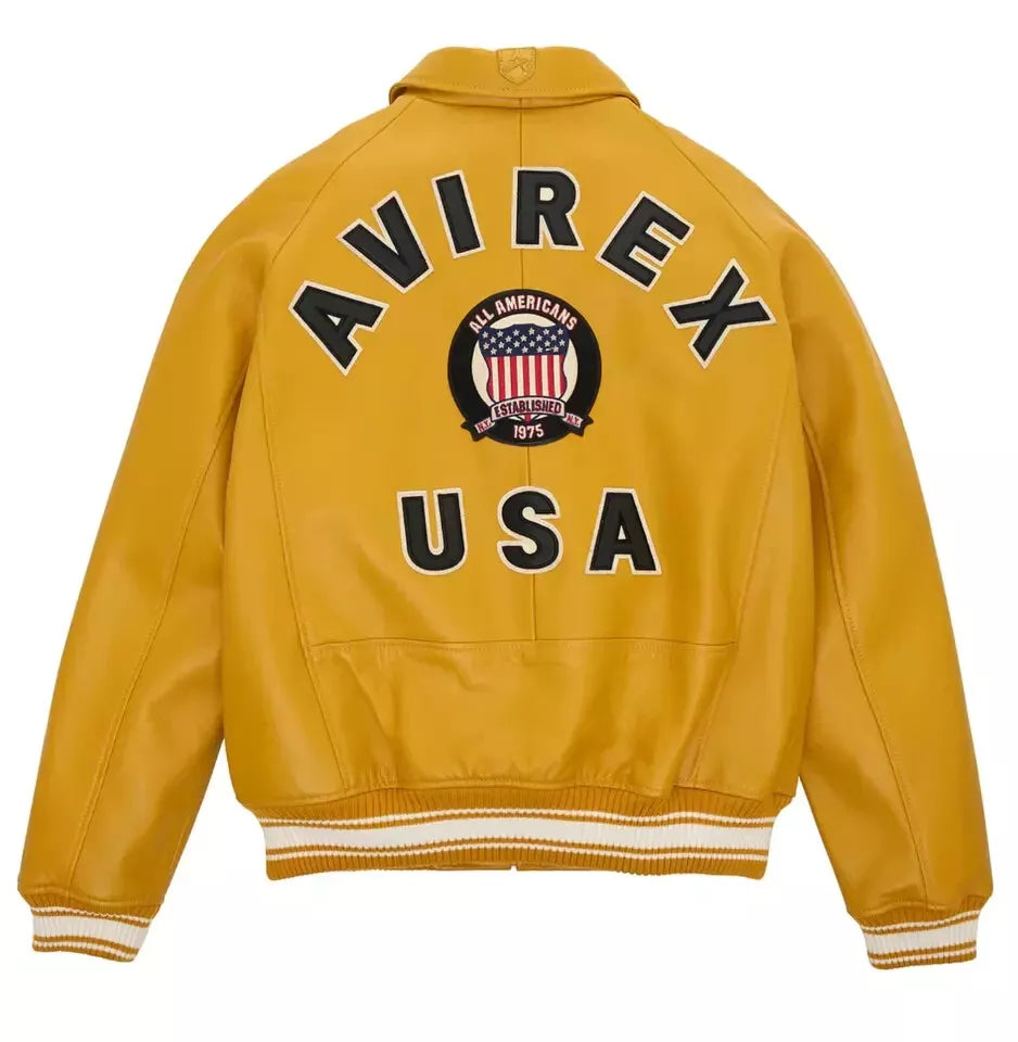 Avirex USA Leather Jacket